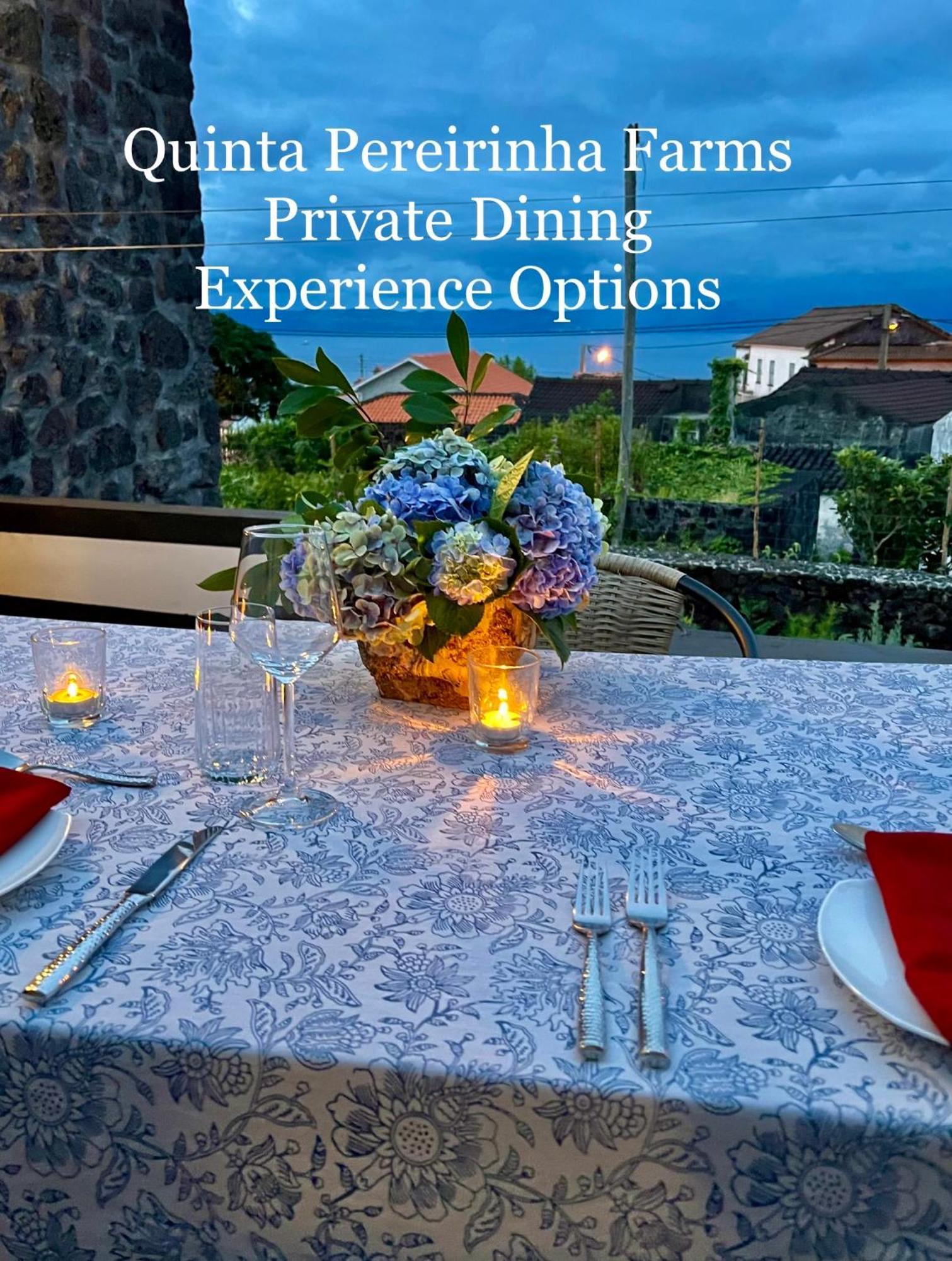 Quinta Pereirinha Farm - A Private 3 Bedroom Vacation Home, Close To Hiking W Ocean Views - Pico Island, Azores Сан-Роки-ду-Пику Экстерьер фото